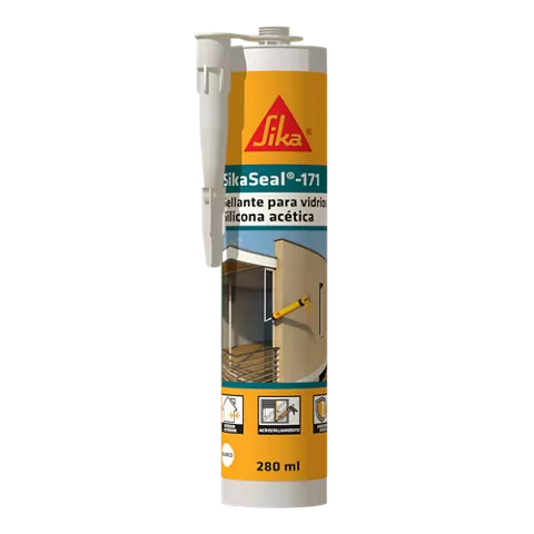 SIKASEAL-171 TRANSPARENTE CARTUCHO 280CC