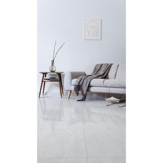 CAJA 1.8 MTS PISO PARRAL BLANCO CD 60X60 CALIDAD COMERCIAL
