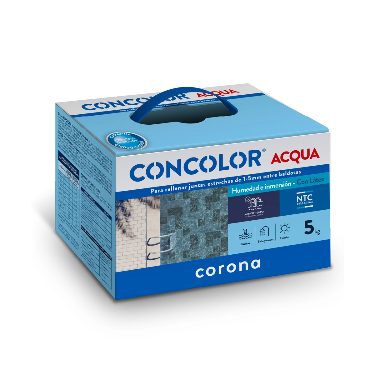 CONCOLOR ACQUA BLANCO HUESO 5 KG