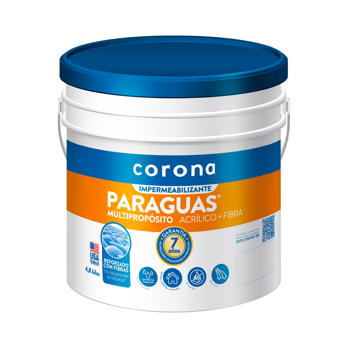 GL PARAGUAS MULTIPROPOSITO BLANCO