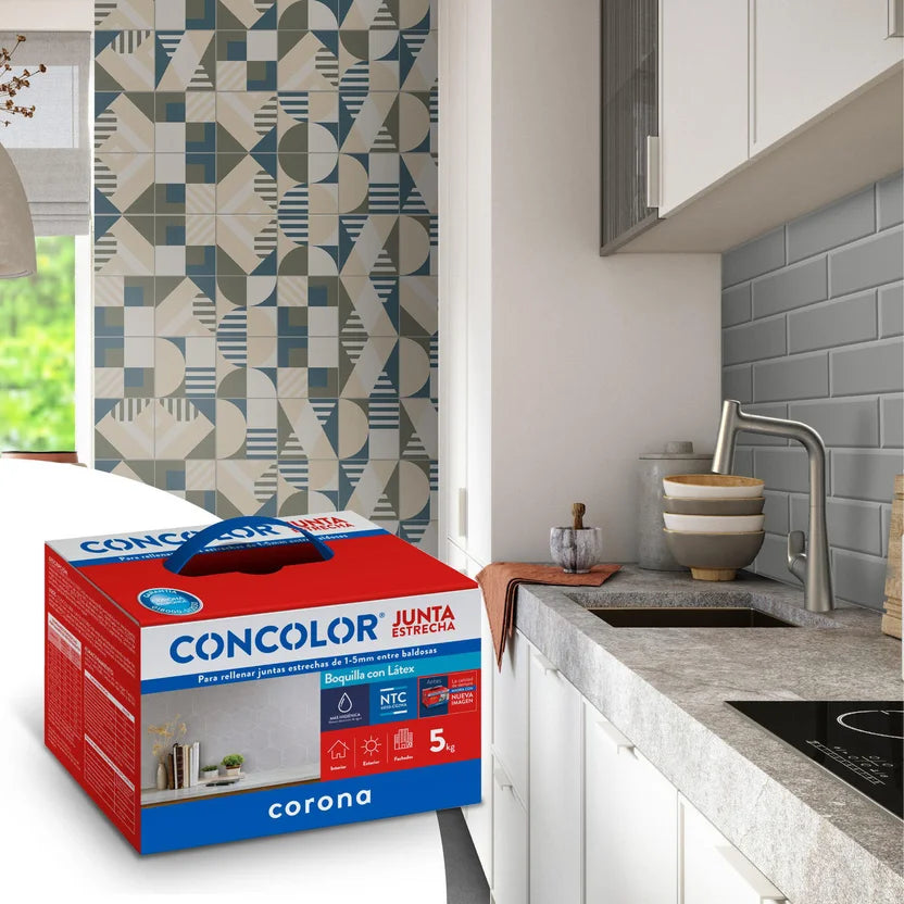 CAJA X 5 KG CONCOLOR JE GRIS CLARO