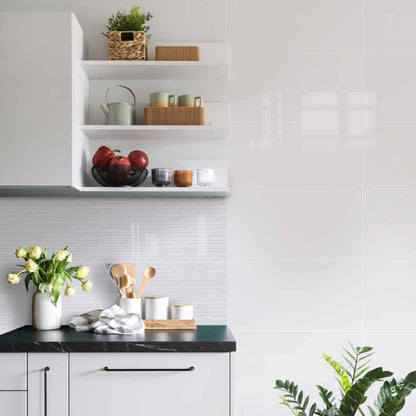 CAJA 1.44 MTS PARED REC PLANA BLANCO CU 30X60 CALIDAD COMERCIAL