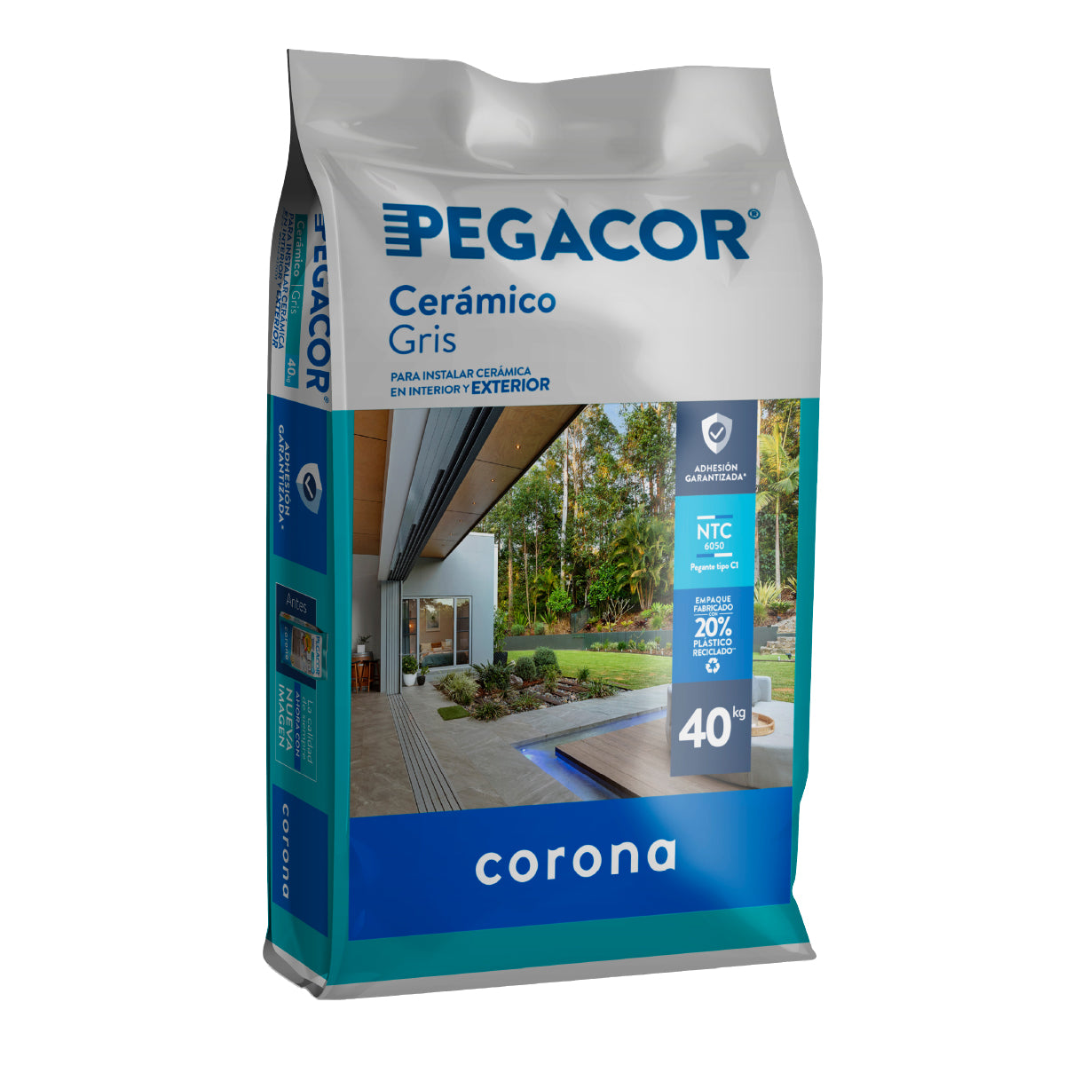 BULTO X 40 KG PEGACOR CONSTRUCTOR GRIS