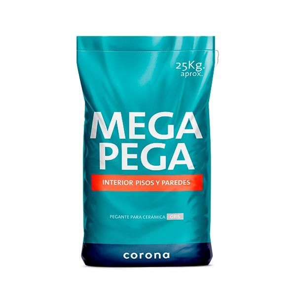 BULTO X 25 KG MEGAPEGA CERAMICO GRIS