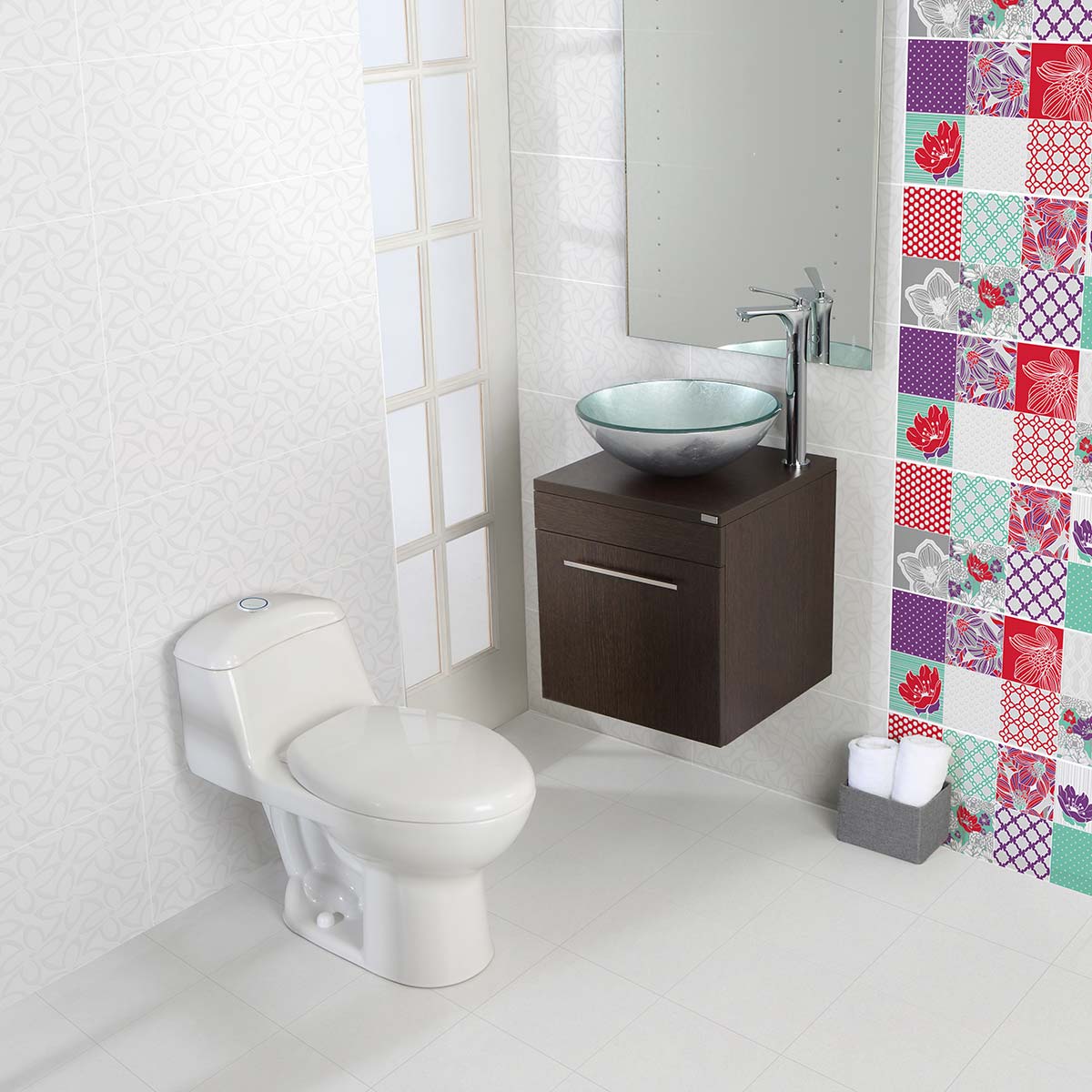 SANITARIO SMART ALONGADO SINGLE EN CAJA BLANCO