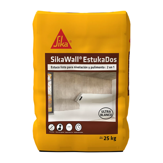 SIKAWALL ESTUKADOS X 25 KG
