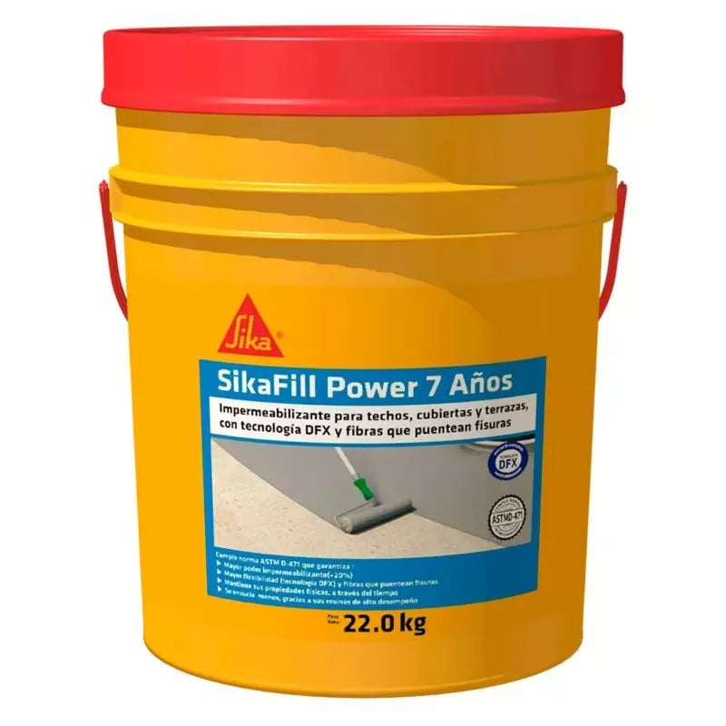 SIKAFILL 7 POWER ROJO X 22 KG