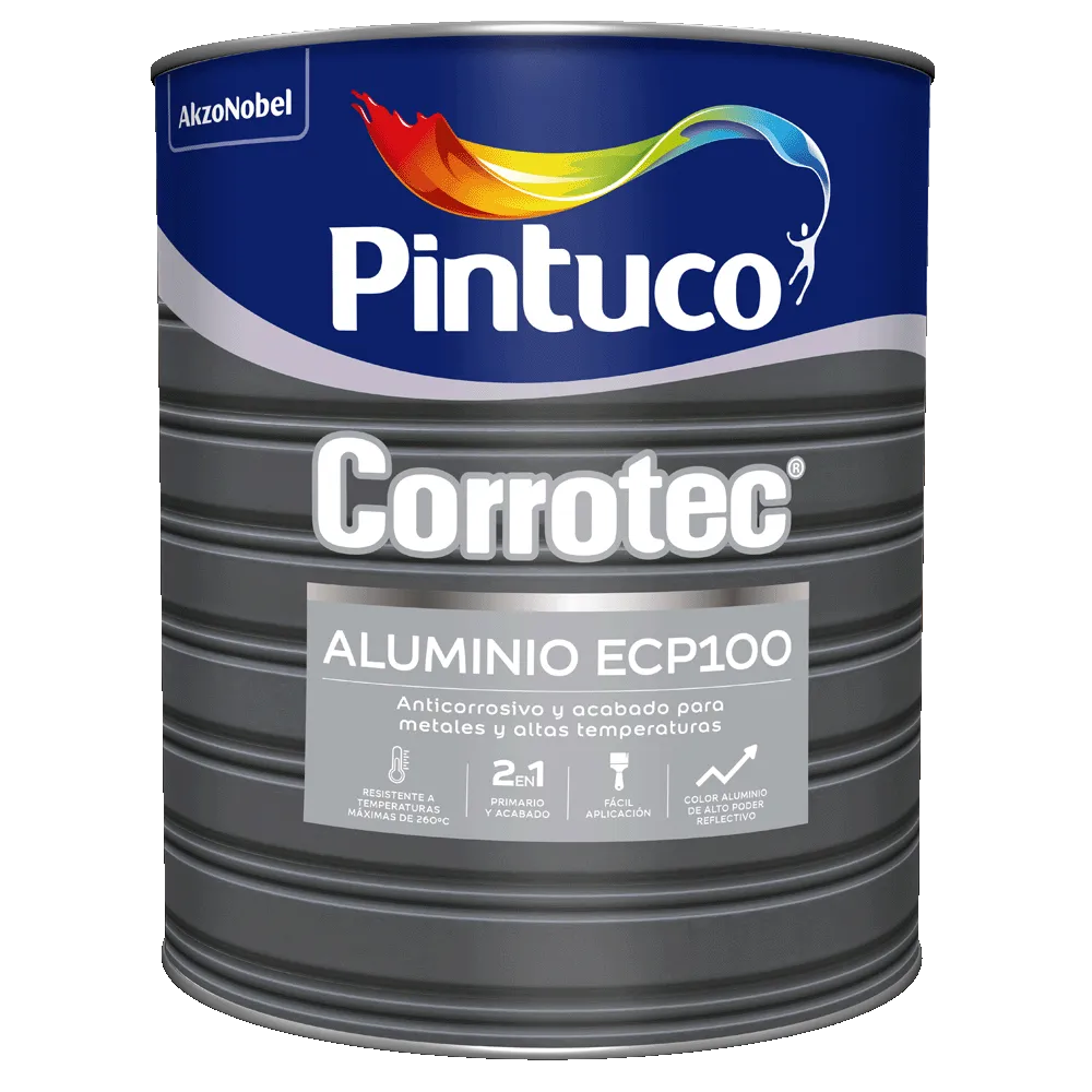 GL CORROTEC ALTAS TEMPERATURAS 905 ALUMINIO 232° A 590°C