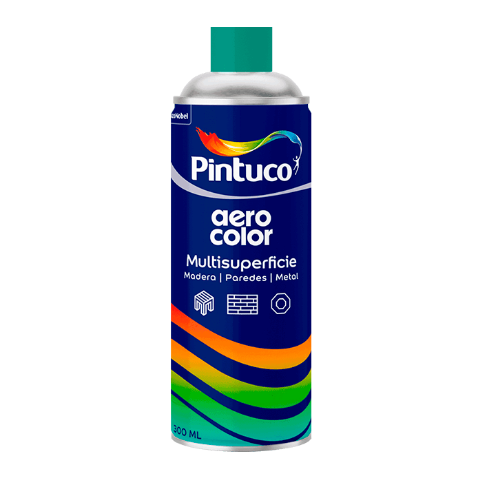 AEROSOL 400 ML MULTISUPERFICIE NEGRO BRILLANTE AEROCOLOR