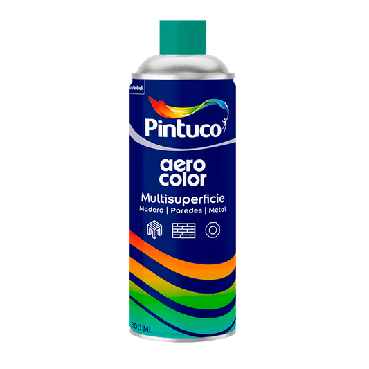 AEROSOL 400 ML MULTISUPERFICIE NEGRO BRILLANTE AEROCOLOR