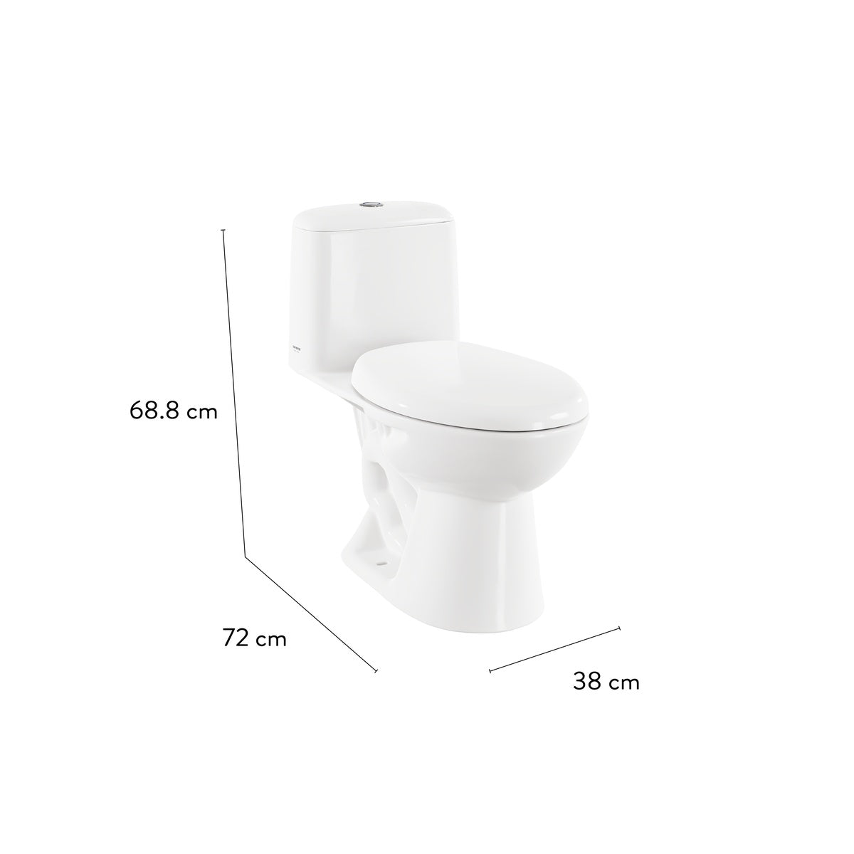 SANITARIO CIMA AL 4.8 BLANCO CORONA