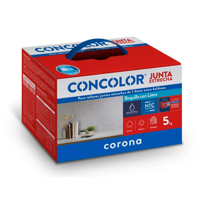 CAJA X 5 KG CONCOLOR JE GRIS CLARO