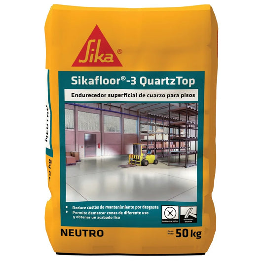 SIKAFLOOR 3 QUARTZ TOP NEUTRO X 50 KG