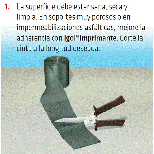 CINTA SIKA MULTISEAL 15 CM X 10 MTS ALUMINIO