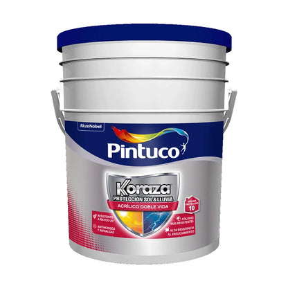 CUÑETE 5 GL KORAZA DOBLE VIDA GRIS RATON