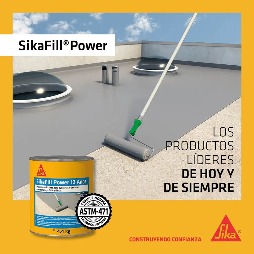 SIKAFILL 12 POWER GRIS 5 GL (22 KG)