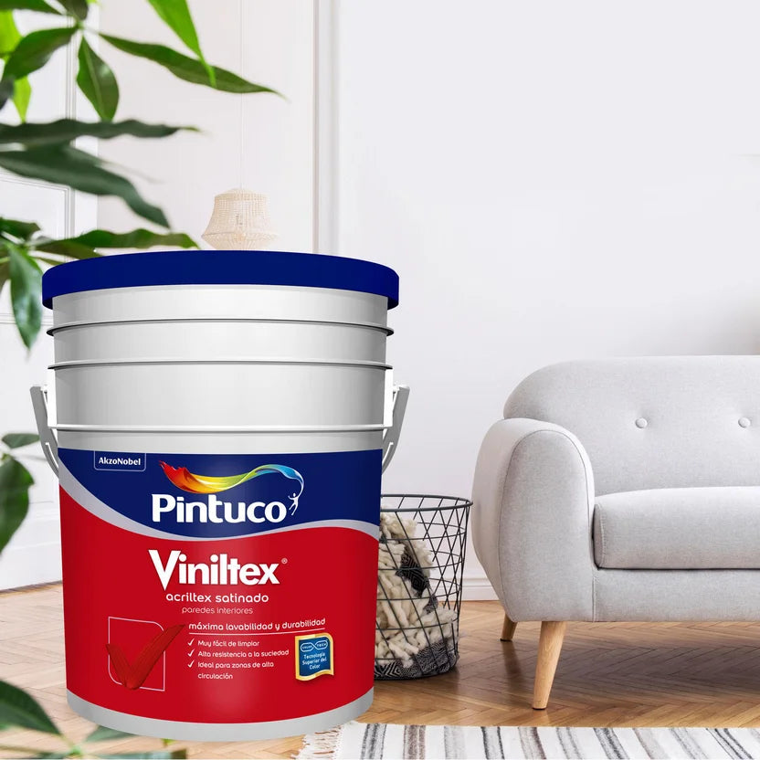 CUÑETE 5 GLS ACRILTEX BLANCO SEMIMATE 2761