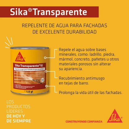 TAMBOR SIKA TRANSPARENTE 10 X 160 KG
