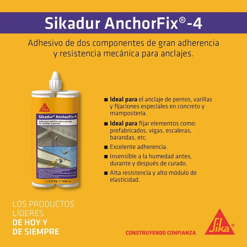 SIKA ANCHORFIX 4 X 600 CC